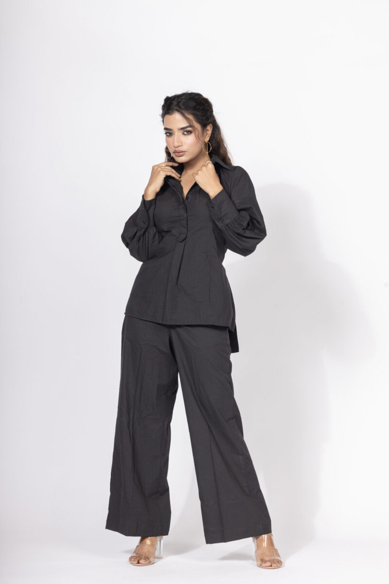 The Little Black Shirt Co-ord Set - Image 2