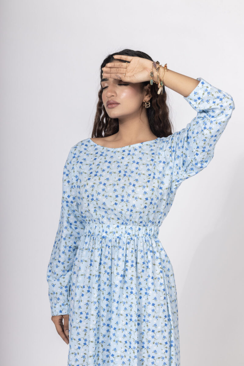 Boat Neck Dress - Image 2