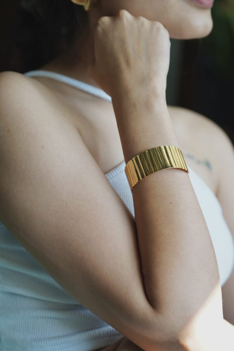 Brass Column Cuff