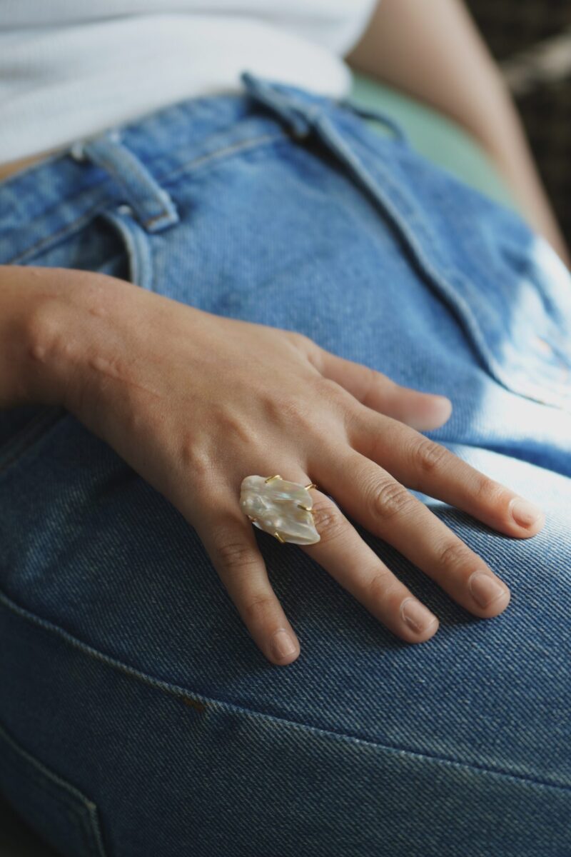 Mother Pearl Ring - Image 2