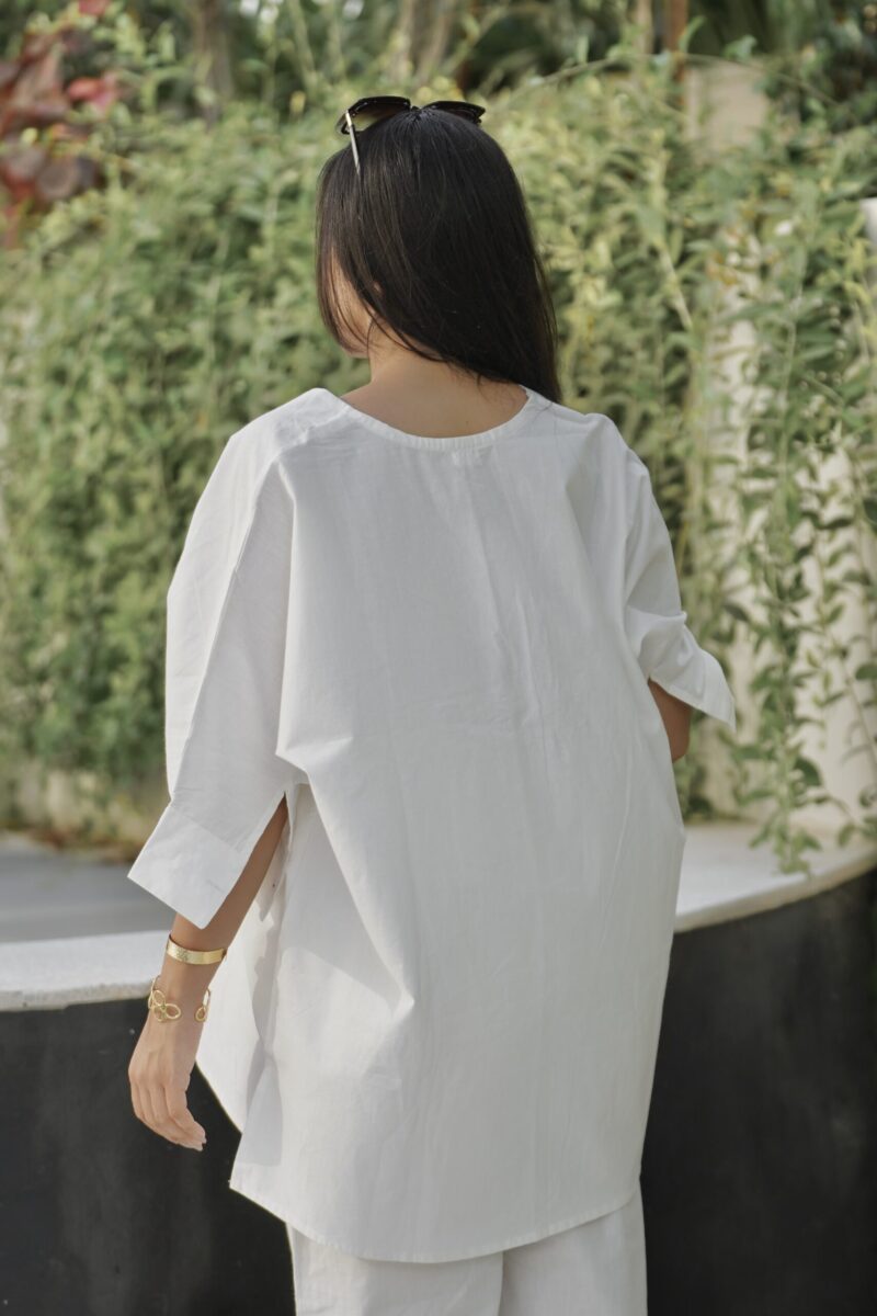 Solid White Co-ord Set - Image 2