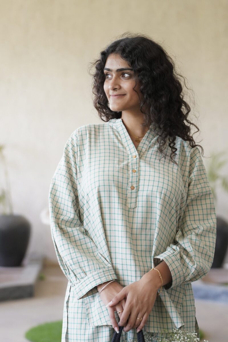 Green Checked Co-ord Set - Image 3