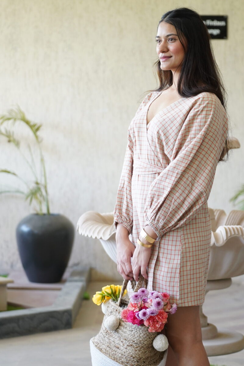 Wrap Around Dress (Free Size) - Image 2
