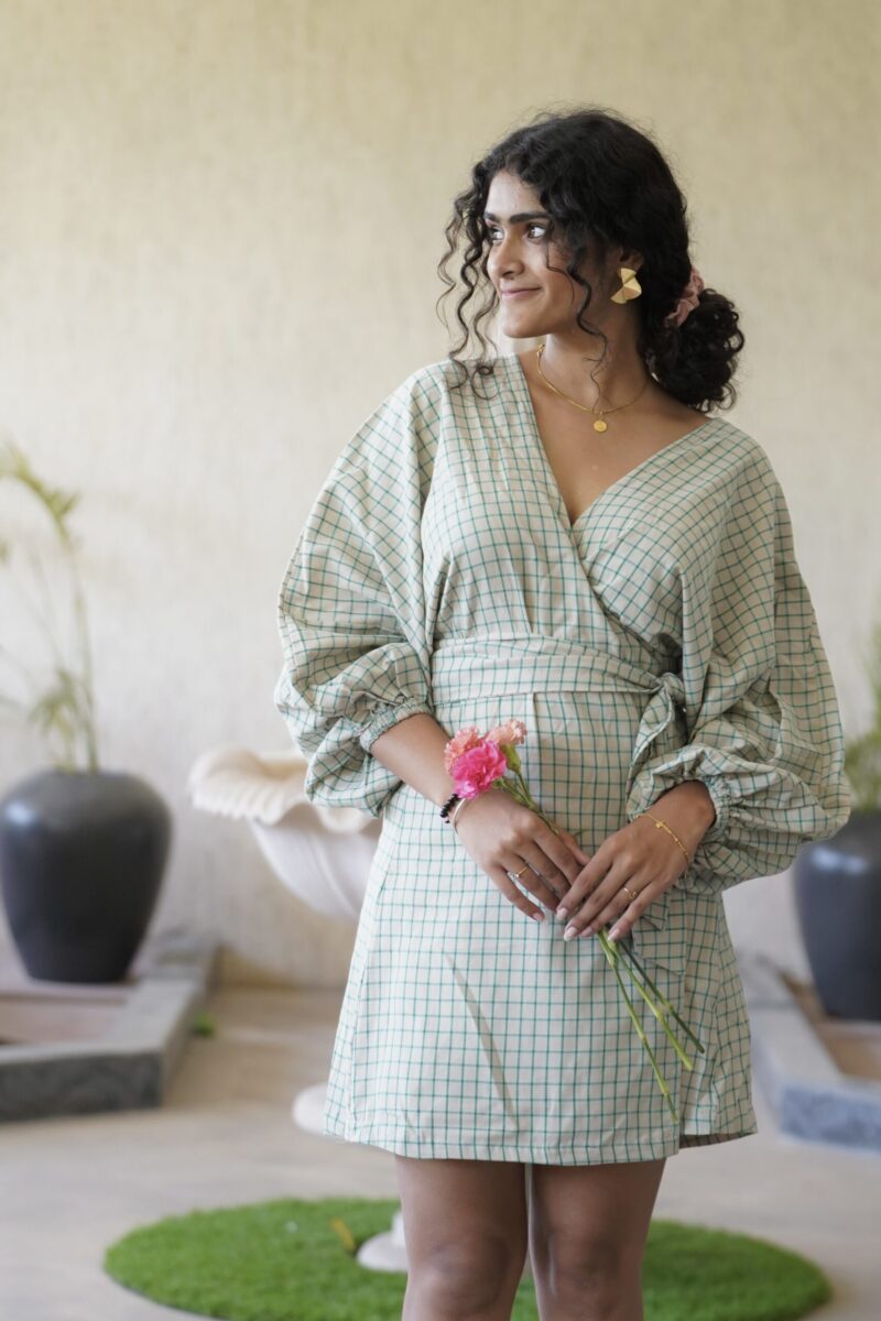 Wrap Around Dress (Free Size)