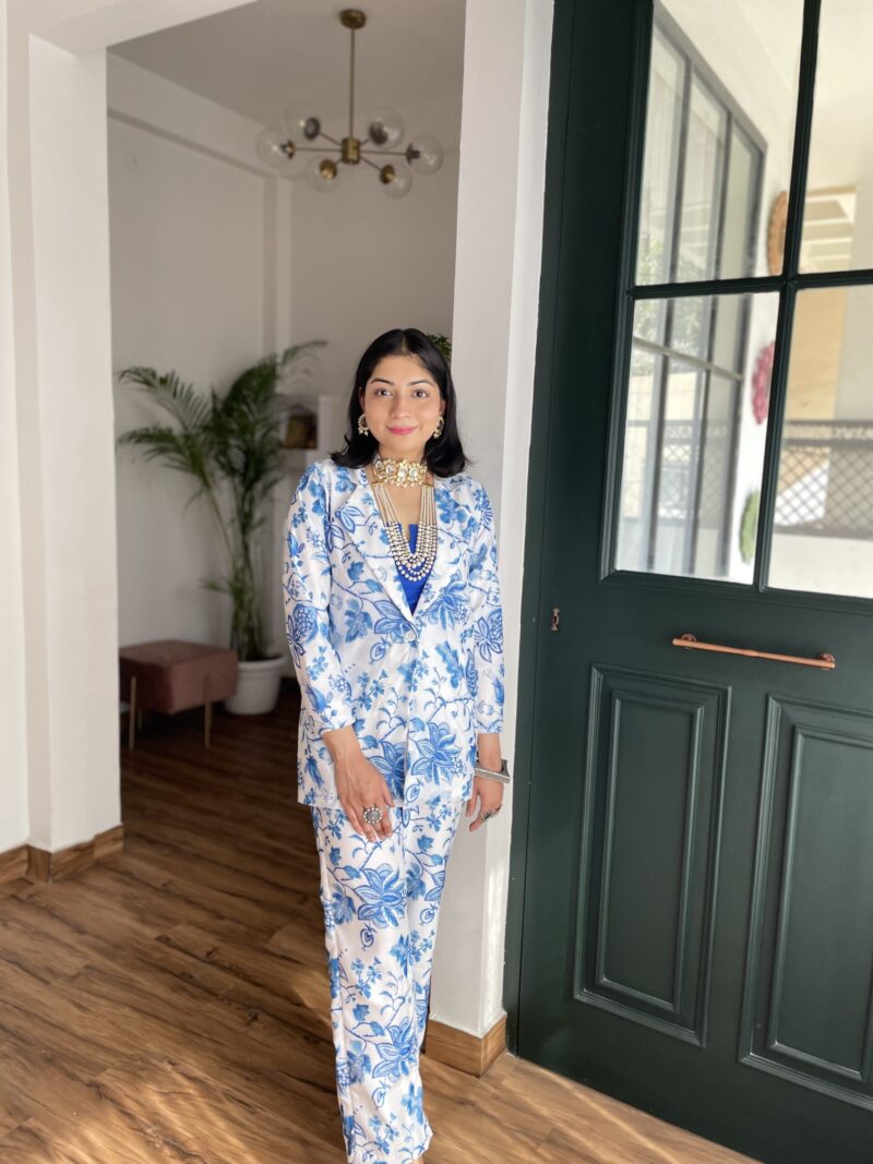 Nazakat pantsuit (blue) - Image 3
