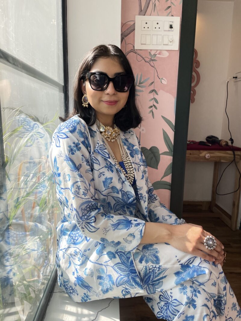 Nazakat pantsuit (blue) - Image 4