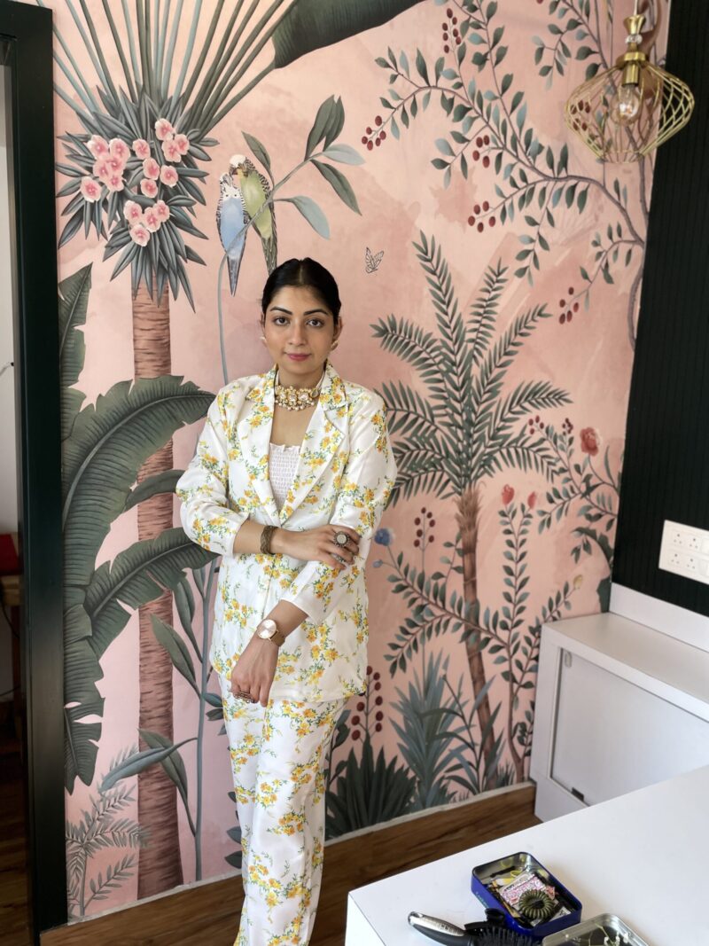 Nazakat pantsuit (yellow) - Image 3