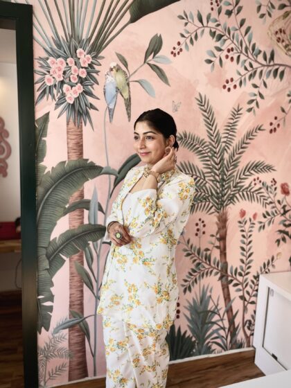 Nazakat pantsuit (yellow)