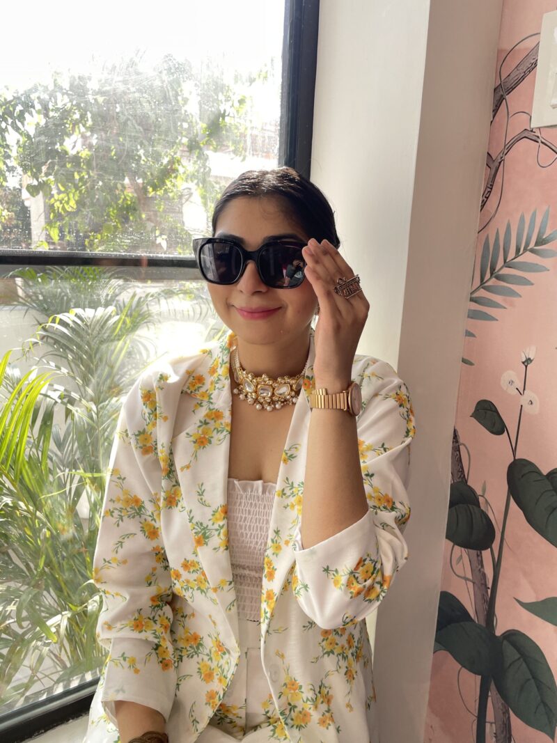 Nazakat pantsuit (yellow) - Image 4