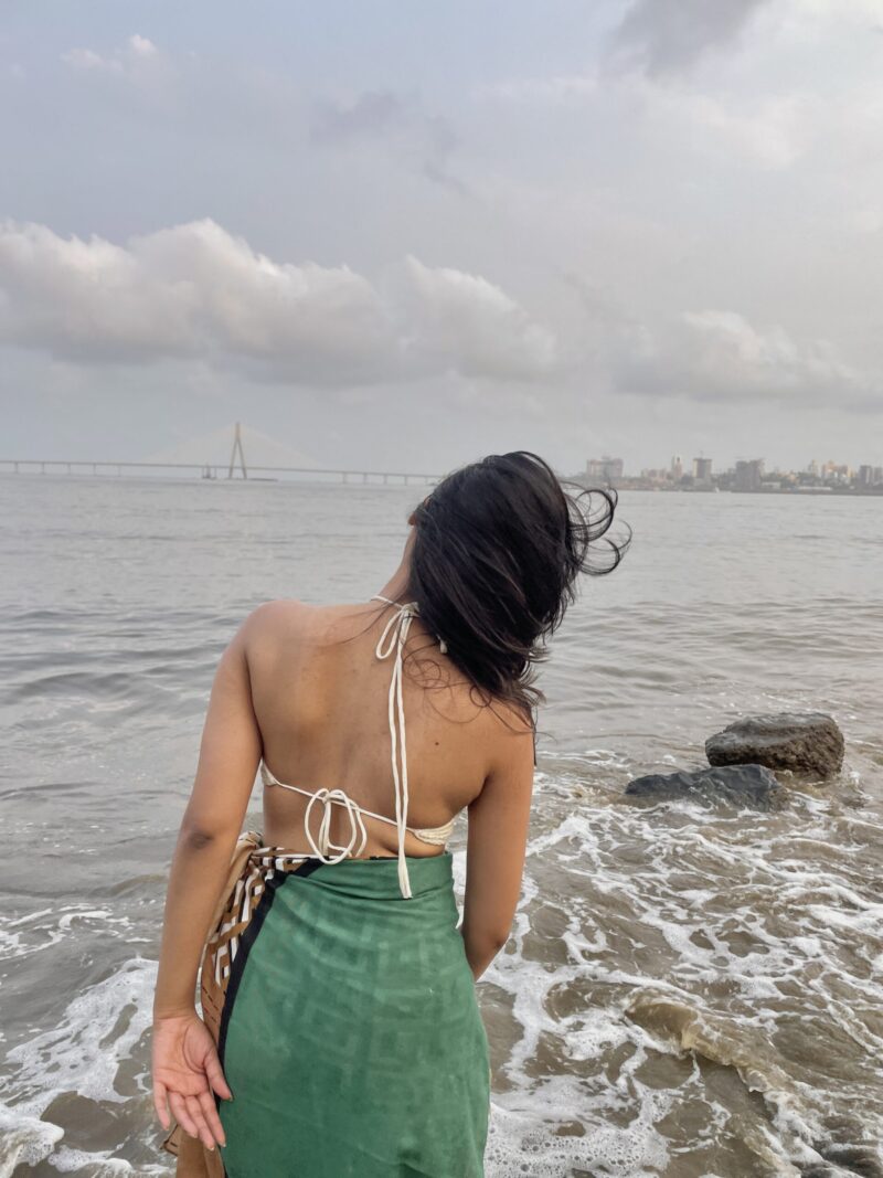 Crochet Halter Neck Backless top - Image 2