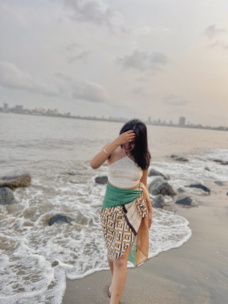 Crochet Halter Neck Backless top - Image 3