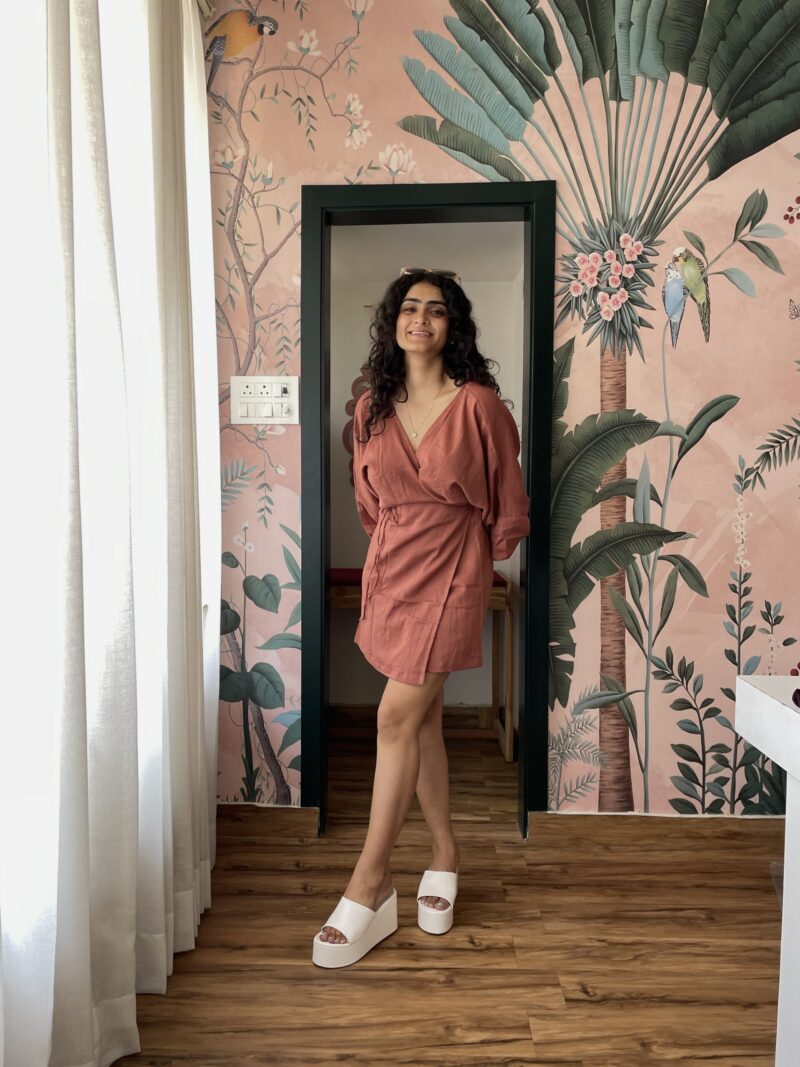 Wrap Around Dress (Free Size)