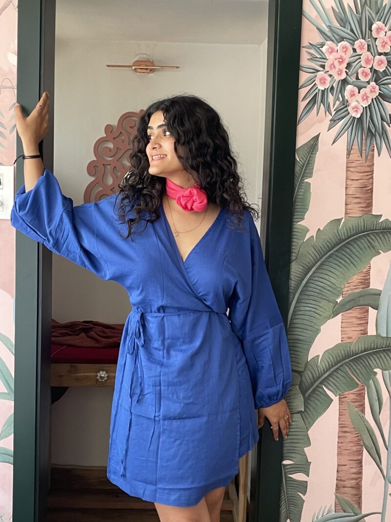 Wrap Around Dress (Free Size) - Image 3