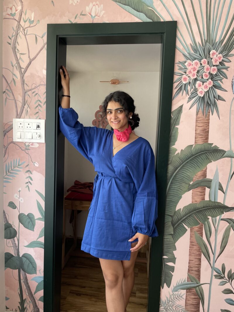 Wrap Around Dress (Free Size) - Image 2