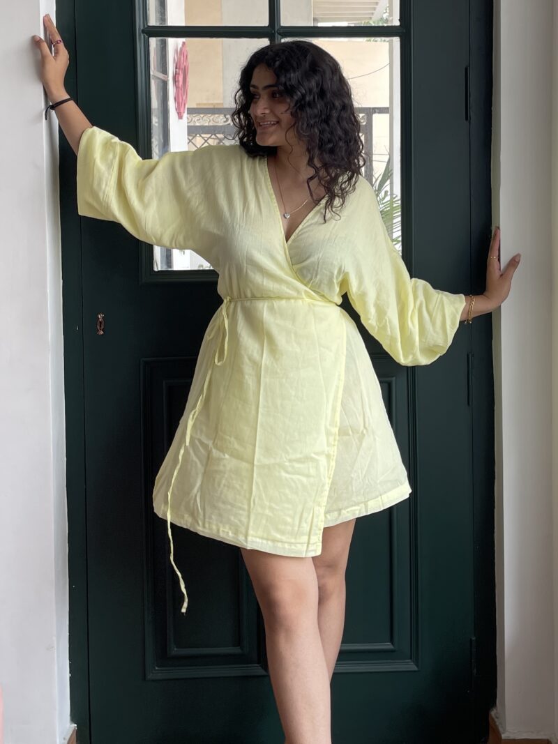 Wrap Around Dress (Free Size) - Image 4