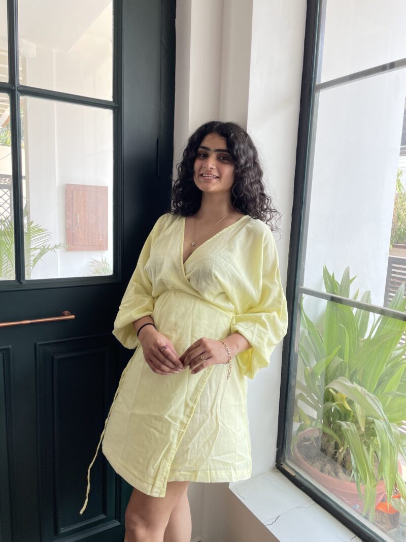 Wrap Around Dress (Free Size)