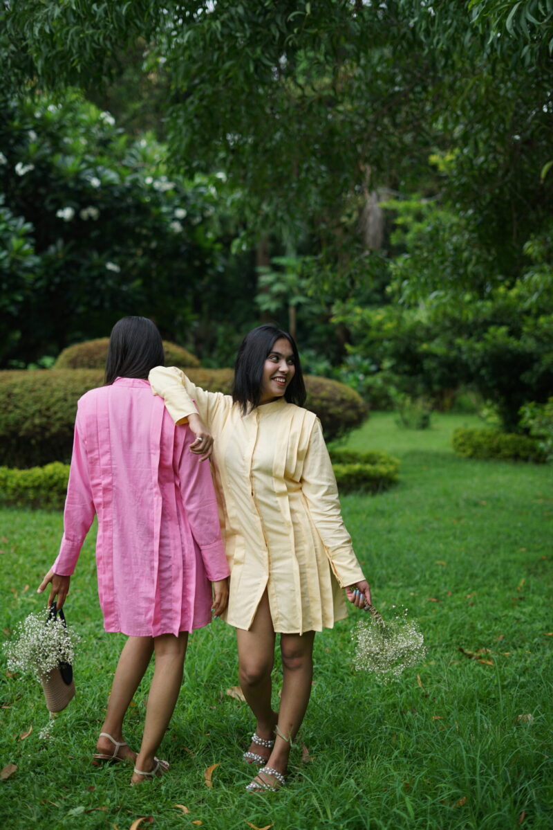 Pleated Dress