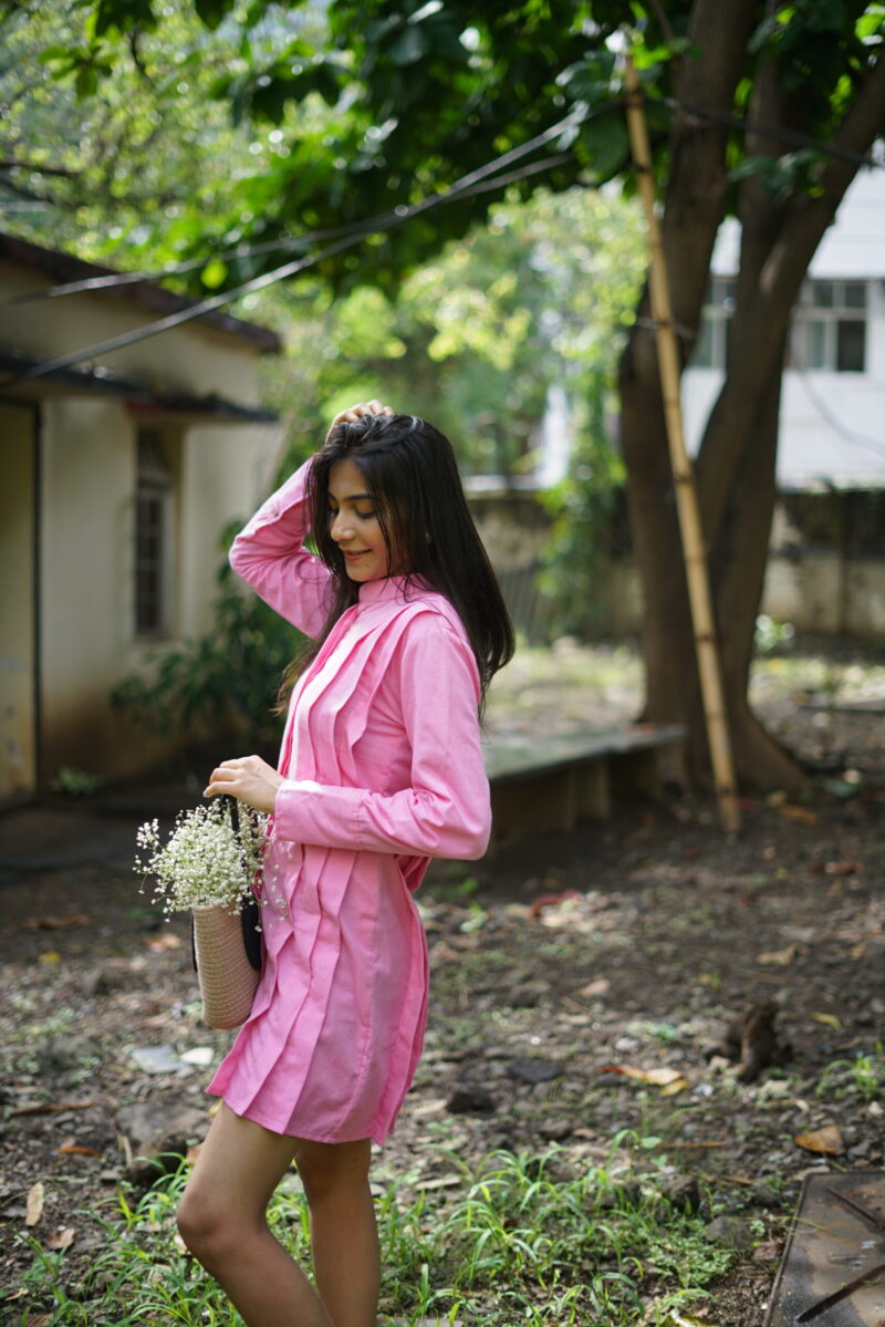 Pleated Dress - Image 2