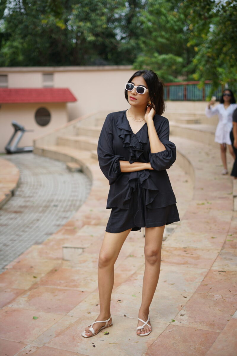 Cotton ruffles Co-Ord Set